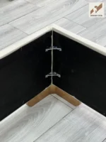 Chambre à coucher Vinachi – lit minimaliste, tables de nuit et coiffeuse élégante – Image 8